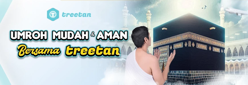 Umroh Mudah dan Aman Bersama Treetan