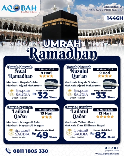 UMRAH PREMIUIM LAILATUR QADAR