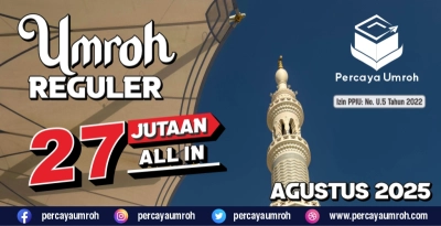 Umroh Reguler 24 Juli 2025