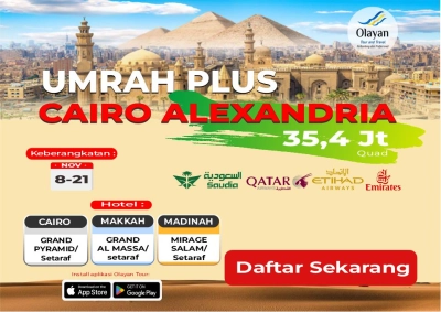 UMROH PLUS CAIRO ALEXANDRIA