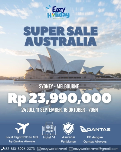 SUPER SALE AUSTRALIA 16 Oktober 2025