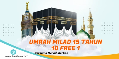 Umrah Spesial Milad 10 Gratis 1 – Bulan Oktober 2025 By Lion Air