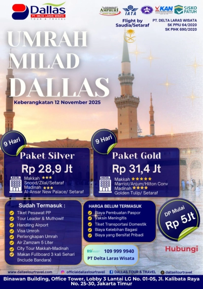 UMROH MILAD DALLAS SILVER