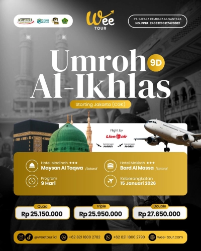 UMRAH AL IKHLAS 9D