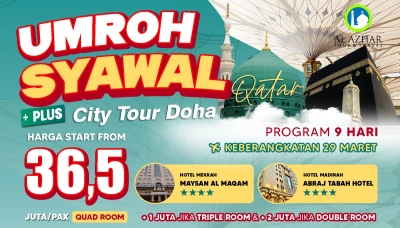 Umroh Spesial Bulan Syawal by Al Azhar Travel