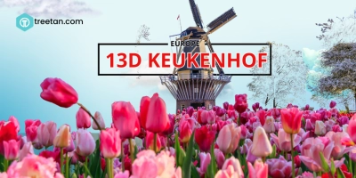 13 HARI SUPER SALE  WEST EUROPE KEUKENHOF TULIP FESTIVAL & INNSBRUCK 19 MARET 2026