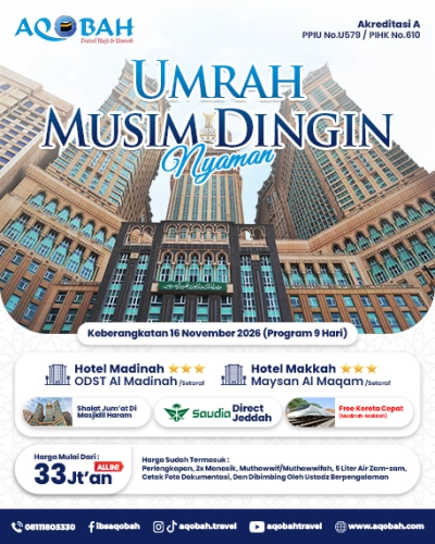 UMRAH MUSIM DINGIN NYAMAN